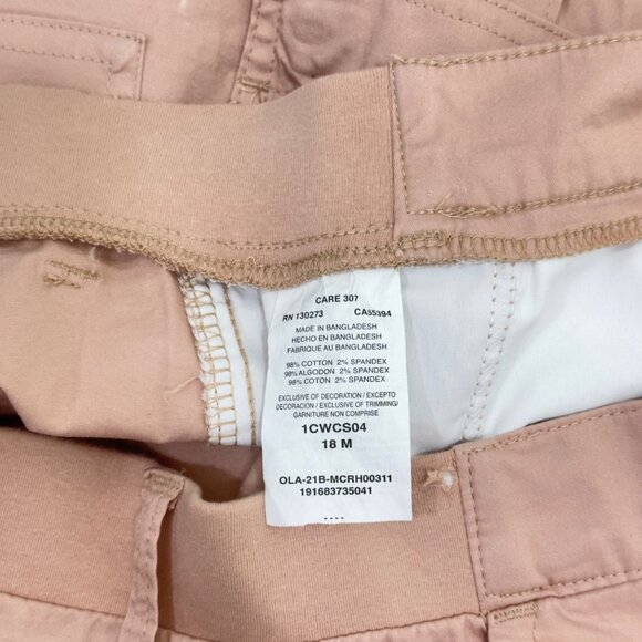 Lee Womens 18M Regular Fit Mid-Rise Cargo Shorts Comfy Waistsband - Picture 4 of 13